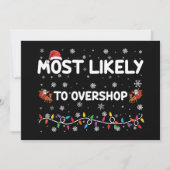 Meest waarschijnlijk om te overshoppen Christmas S Kaart (Voorkant)