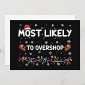 Meest waarschijnlijk om te overshoppen Christmas S Kaart (Voorkant / Achterkant)