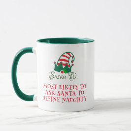 Meest waarschijnlijk om te vragen aan de kerstman  mok