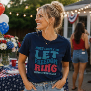 Meest Waarschijnlijk Om Vrijheid Te Laten Klinken T-shirt