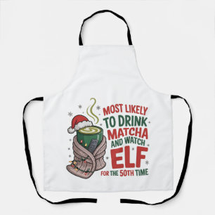 Meest Waarschijnlijk Op De Kerstman Zijn Goede Lij Schort