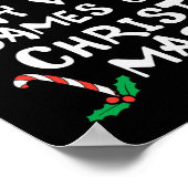 Meest waarschijnlijk spelen Video Game Kerstmis fa Poster (Hoek)