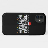 Meest waarschijnlijk zijn ingenieur Santas Santas Case-Mate iPhone Case (Achterkant (horizontaal))