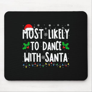 Meest waarschijnlijke dans om te dans met de kerst muismat