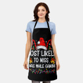 Meest waarschijnlijke kans dat u met Kerstmis gaat Schort (Gedragen)