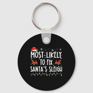 Meest waarschijnlijke kerstgeloven dat je de kerst sleutelhanger