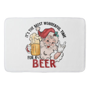 Meest wonderbaarlijke tijd voor een biertje badmat
