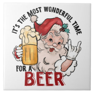 Meest wonderbaarlijke tijd voor een biertje tegeltje