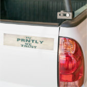 Meestal Bumpersticker (Op Truck)