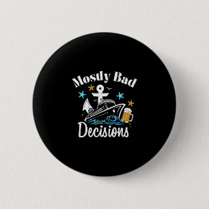Meestal D Beslissingen Cruise Drank Ronde Button 5,7 Cm