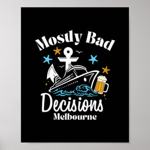 Meestal D Beslissingen Melbourne Spring Break Poster