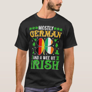Meestal Duitse en een beetje Ierse cultuur Sint-Pa T-shirt