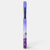 Meestal Gepersonaliseerd u Dog Paw Print en Glitte Case-Mate iPhone Case (Achterkant/links)