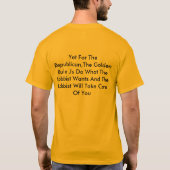 Meestal is de gouden regel dat je op andere manier t-shirt (Achterkant)