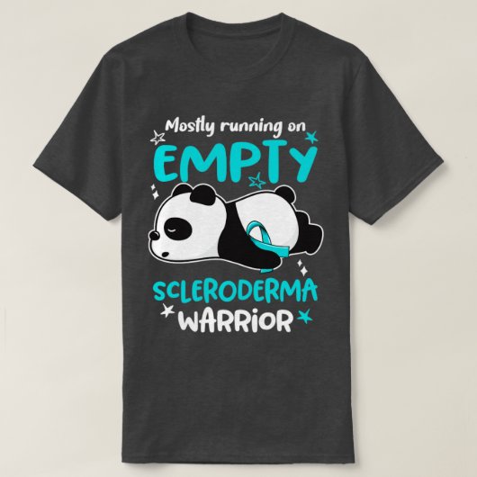 Meestal lopen op lege scleroderma warrior2 t-shirt (Design voorkant)