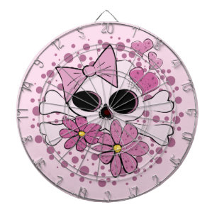 Meestal Punk schedel Dartbord