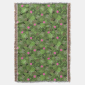 Meestal Punk Skulls op de achtergrond van de Vloer Deken (Voorkant Verticaal)