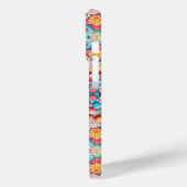 Meestal roze bloemmotief ontwerp Case-Mate iPhone case (Achterkant / Links)