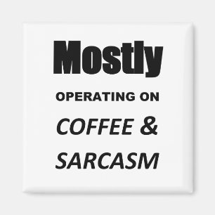 Meestal Sarcasm Magneet