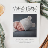 Meestal Silent Night Baby Photo Birth