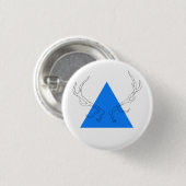 meeste hipster ronde button 3,2 cm (Voorkant /achterkant)