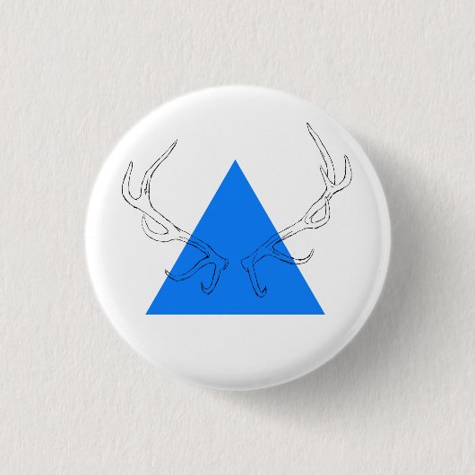 meeste hipster ronde button 3,2 cm (Voorkant)