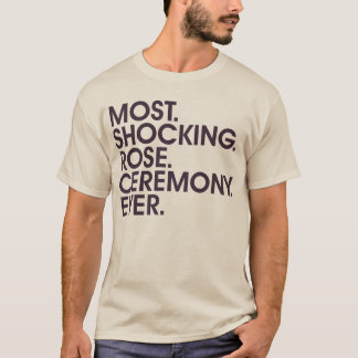 Meeste. Schokend. Roos. Ceremonie. Ooit. (Mannen) T-shirt
