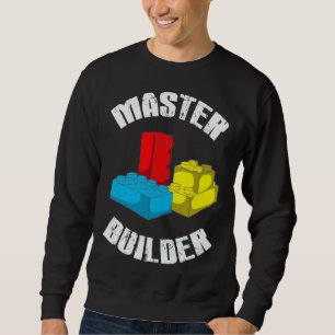 Meester Bouwer Cool Blokken Bouwen Man Vrouwen Kin Trui