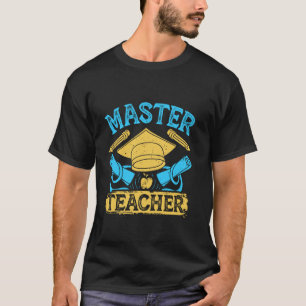 MEESTER DOCENT Masterdiploma Onderwijs Masters van T-shirt