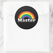 MEESTER PRIDE RONDE STICKER (Tas)