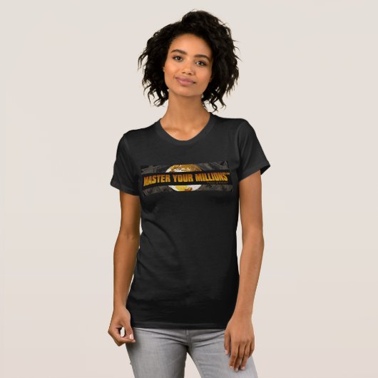 Meester Uw Miljoenen (TM) Vrouwen Bella+Canvas T-shirt (Voorkant volledig)