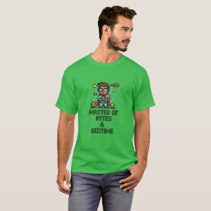 Meester van Bytes & SlaapTijd Geeks Papa T-shirt