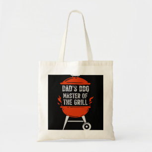 Meester van de grill papa grillen tote bag