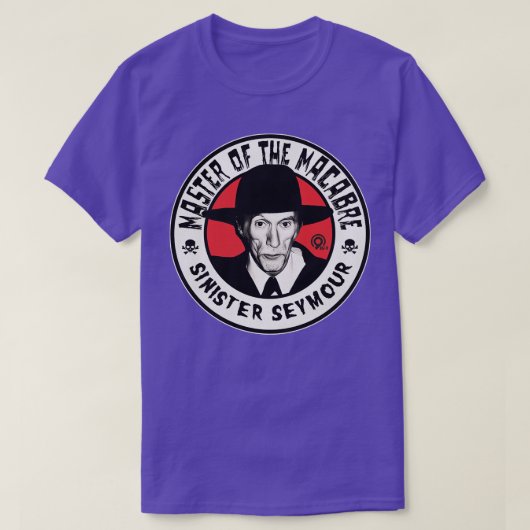 Meester van de macabere sinistere Seymour T-shirt (Design voorkant)