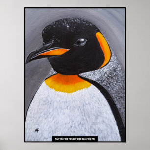 Meester van de Twilight Zone Schilderij van Alfred Poster