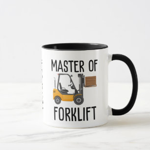 Meester van de vorkheftruck mok