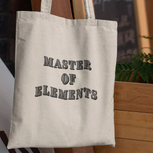 Meester van Elementen Cool Chemie Leraren Cadeau Tote Bag