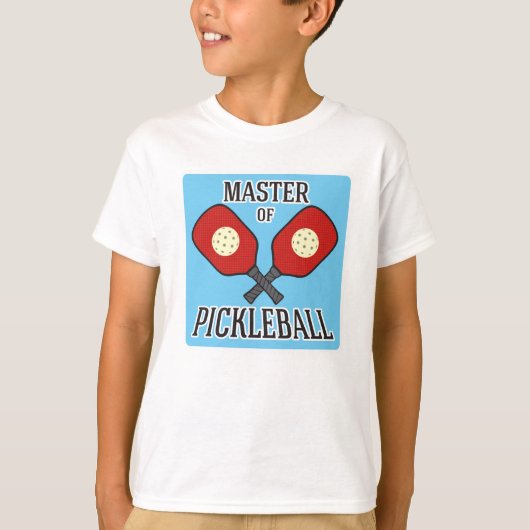 Meester van Pickleball T-shirt (Voorkant)