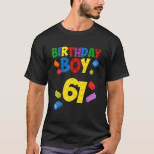 Meesterbouwer 61 Verjaardagsjongen 61st jaargebouw T-shirt