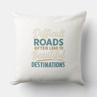 Meesterwerk in uitvoering – Motivatie Quote Kussen