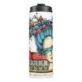 Meesterwerk Soiree' geïsoleerde tumbler Thermosbeker (Voorkant)