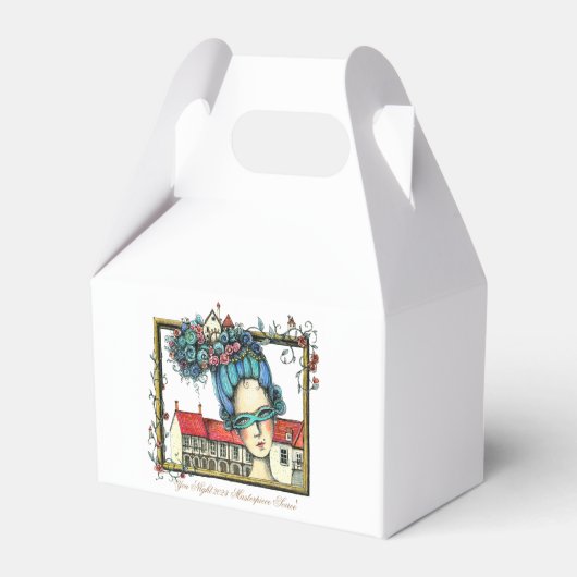 Meesterwerk Soiree' geschenkdoos Bedankdoosjes (Voorkant Zijde)