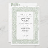 Meesterwerk Viering uitnodiging (Voorkant / Achterkant)