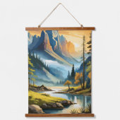 Meesterwerken van natuur: nationale parken vieren hangend wandkleed (Voorkant 2)