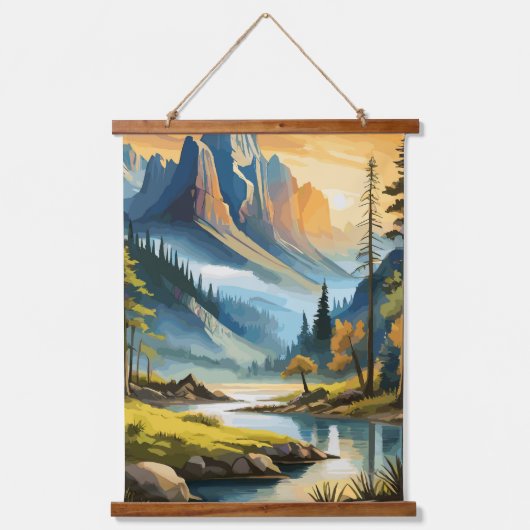 Meesterwerken van natuur: nationale parken vieren hangend wandkleed (Voorkant 2)
