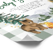 Meet het Teken van het Baby shower van de Bump van Poster (Hoek)