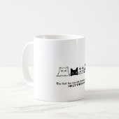 "Meet the Gang" Mug classique à thème chat, 325 ml (Devant gauche)