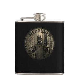 Meet zinloze en intrigerende fles heupfles