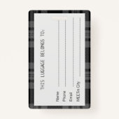 MEETinCelebration Edinburgh - Nacht-tijd Label Badge (Achterkant)