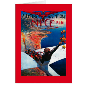 Meeting D'Aviation à Nice, France Poster